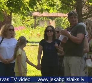 Līvānieši pārgājienā izzina pilsētas vēsturi