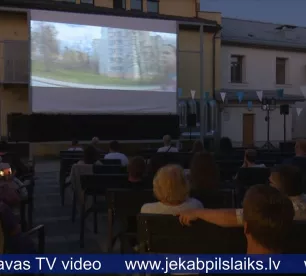 Jēkabpilī atklāts jauns kino placis
