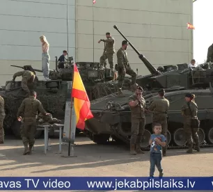 Militāro izstāžu mērķis – vairot iedzīvotājos drošības sajūtu