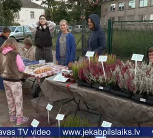 Līvānos ar andeli un jautrību svin rudens saulgriežus