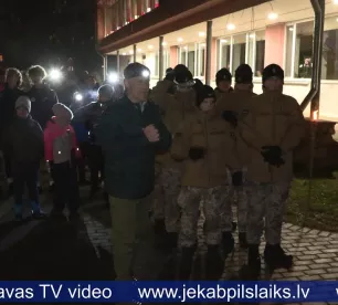 Salas iedzīvotāji apvienojas Gaismas skrējienā