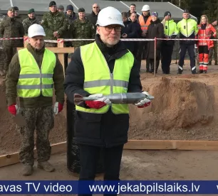 Poligona teritorijā iemūrē piemiņas kapsulu 