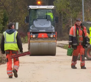 Līvānos turpinās Ubaglīča ielu rekonstrukcija