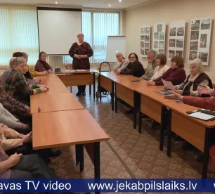 Viesītē aktīvi darbojas senioru klubiņš