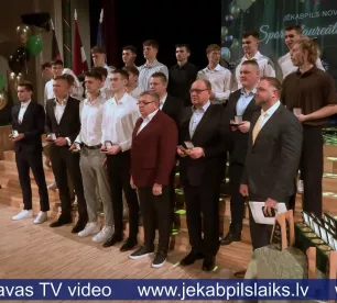 Apbalvo aizvadītā gada labākos Jēkabpils novada sportistus