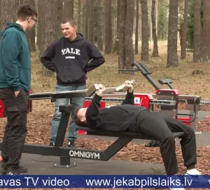 Jēkabpilī ierīko trenažierus ar datu nolasīšanas sistēmu