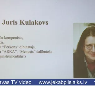 Līvānu 1. vidusskola Jura dienā atceras leģendāro komponistu Juri Kulakovu