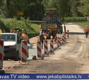 Elkšņos pārbūvē 60 gadus veco tiltu