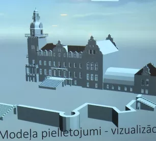 Izstrādāts Kokneses Jaunās pils virtuālais 3D modelis