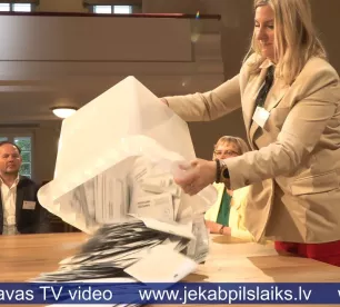 Jēkabpils novadā vēlēšanās visvairāk balsu iegūst līdzšinējais domes priekšsēdētājs