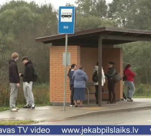 Jēkabpils pusē iedzīvotāji par pasažieru pārvadātāju protestu nebija brīdināti