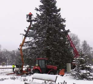 Līvāni pošas Ziemassvētkiem