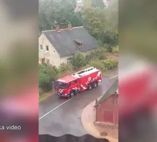 Jēkabpilī ugunskura dēļ izcēlies spēcīgs sadūmojums