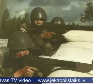 Salā eksponētās bildes atklāj Zemessardzes 56. bataljona vēsturi