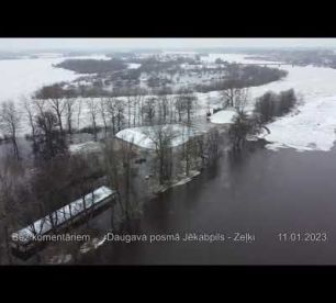 Bez komentāriem    Daugava posmā Jēkabpils - Zeļķi    11.01.2023.