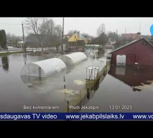 Bez komentāriem        Plūdi Jēkabpilī        13.01.2023.