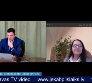 Jēkabpils novada domes sēdes skatāmas tiešsaistē