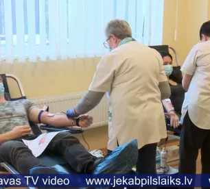 Jēkabpilī liela asins donoru aktivitāte