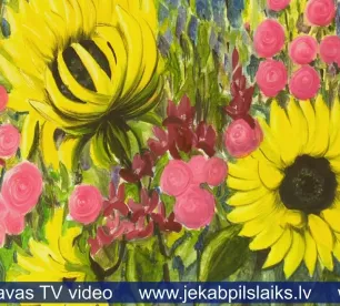 Jēkabpils novada Galvenajā bibliotēkā – Ilvas Ievānes gleznu izstāde