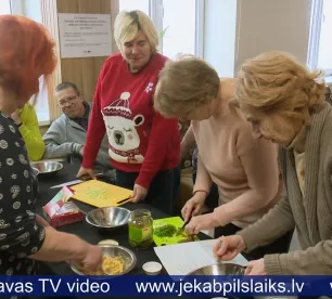 Līvānu novada iedzīvotāji piedalās veselīga uztura nodarbībās