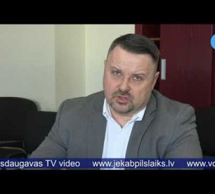 Intervija ar Kārli Staru par Jēkabpils aizsargdambja stiprināšanu