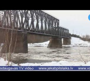 Hidrologi prognozē strauju ūdens kāpumu upēs; Jēkabpilī šobrīd plūdu draudu nav