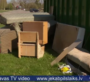 Iedzīvotāji aktīvi izmantojuši iespēju bez maksas nodot lielgabarīta atkritumus
