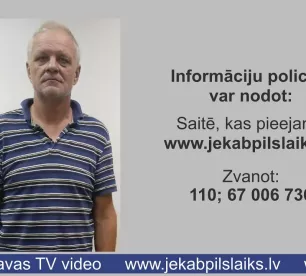 Meklējot par slepkavību aizdomās turēto Rusiņu, policija aicina iedzīvotājus iesūtīt foto un video
