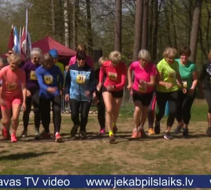 Līvānos aizvadīts pavasara kross senioriem un veterāniem