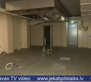 Jēkabpils Valsts ģimnāzijas ēdnīcā vēl nav uzstādītas iekārtas