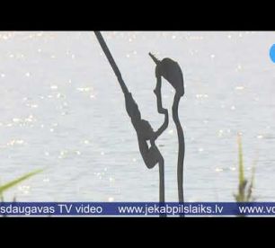 Radžu ūdenskrātuvē jauns vides objekts – “Mazais makšķernieks”