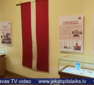 Krustpils pilī – izstāde par Latvijas Tautas fronti Latvijā un Jēkabpilī