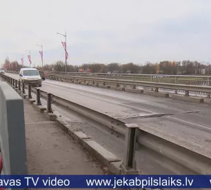 Remontēs vēl vienu Jēkabpils tilta šuvi