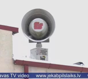 Bez traucējumiem nostrādājušas četras trauksmes sirēnas Jēkabpils novadā
