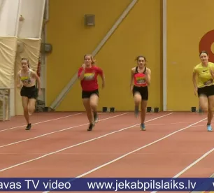 Jēkabpilī norisinās labdarības sacensības vieglatlētikā