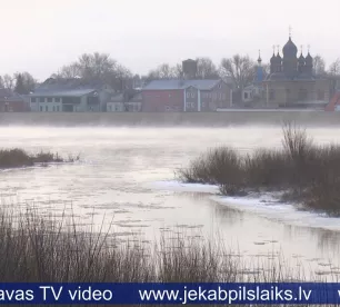 Daugavā pie Jēkabpils paaugstinās ūdens līmenis