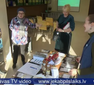 Līvānu novada Centrālajā bibliotēkā atklāj sēklu maiņas punktu