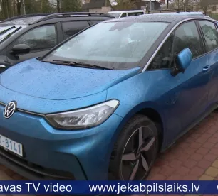 Līvānu novada autoparkā – divi jauni elektroauto