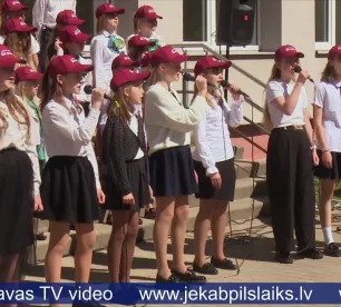 Atklāj Jēkabpils 2. vidusskolas atjaunotās telpas Rīgas ielā