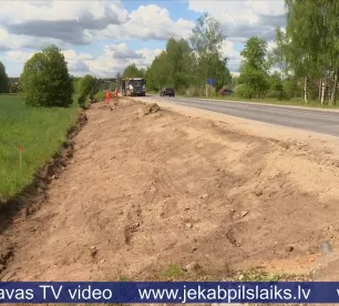 Uzsāk veloceliņa izbūves darbus no Jēkabpils uz Salu