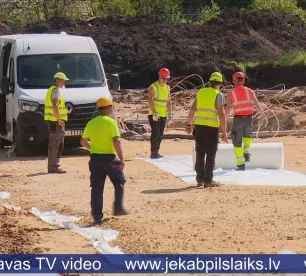 Līvānos uzsākta katastrofu pārvaldības centra būvniecība