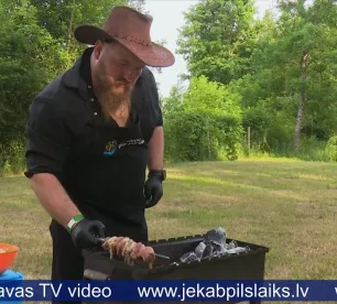 Rožupē kantrī stilā aizvadīts grilēšanas festivāls