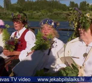 Ar daudzveidīgām aktivitātēm aizvadīti vasaras saulgriežu svētki Jersikā