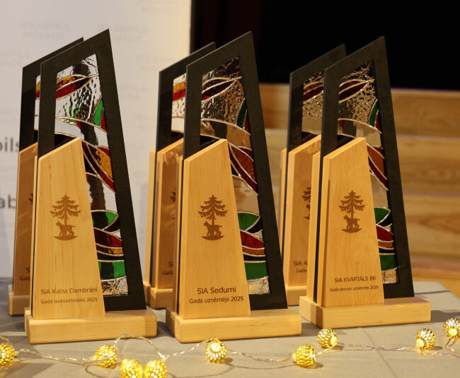 Jēkabpils novadā godina vietējos uzņēmējus 