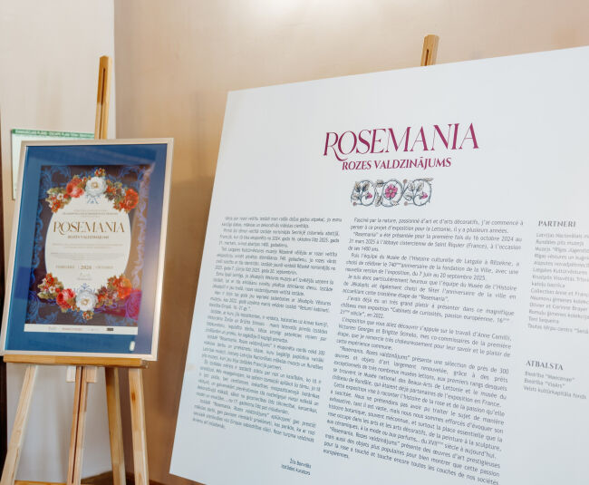 Krustpils pilī uzplaukst vairāk nekā 300 rožu stāsti