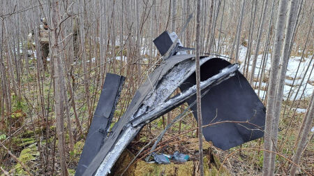 Latvijas gaisa telpā no Krievijas un Baltkrievijas ielidojuši divi ārvalstu droni (papildināts pl. 15:30)