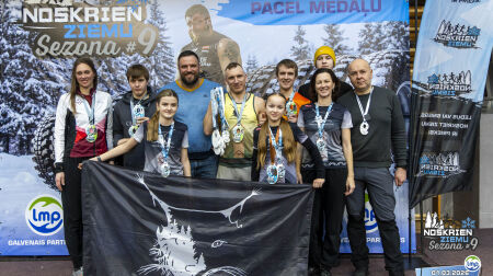 “Skrien Jēkabpils!” iegūst 2. vietu “Noskrien ziemu” sacensībās