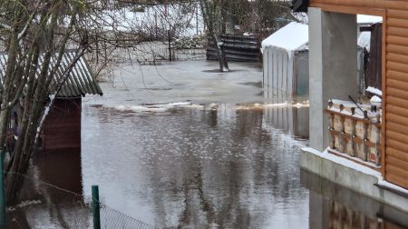 Plūdi Jēkabpilī 12.01.2023