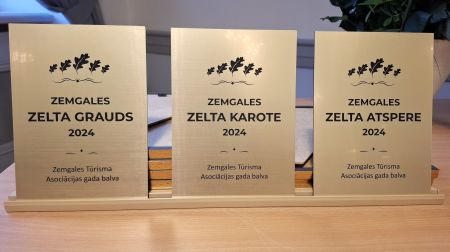 Jēkabpils uzņēmējus godina ar Zemgales Tūrisma gada balvām