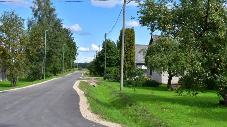 Atašienē ekspluatācijā nodots ielas pārbūves projekts